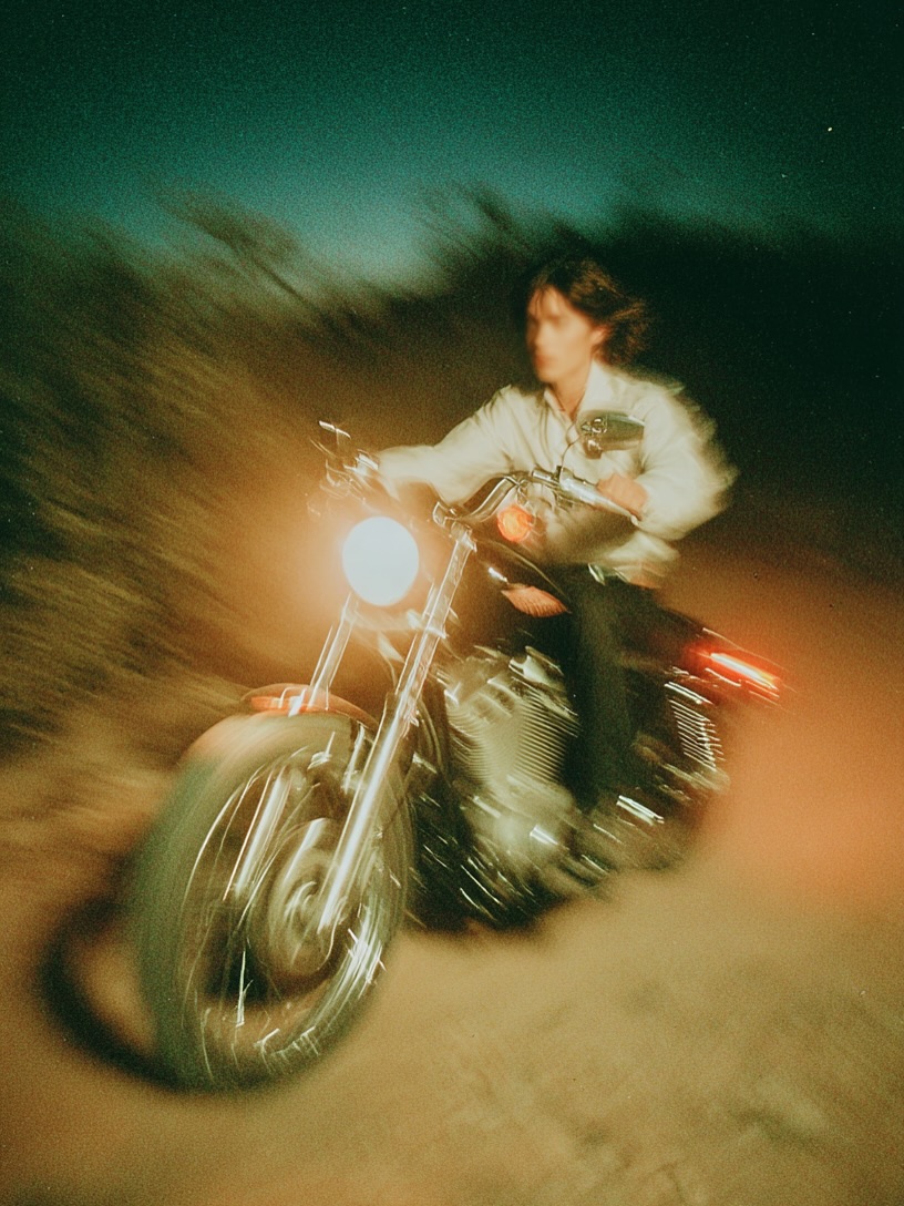 Nightride in motion, input frame